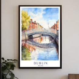 Dublin A Glimpse Of Ireland Poster