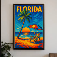 Florida Sunset Poster