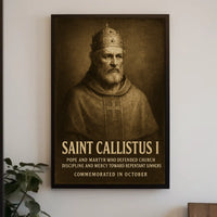 Saint Callistus I Poster