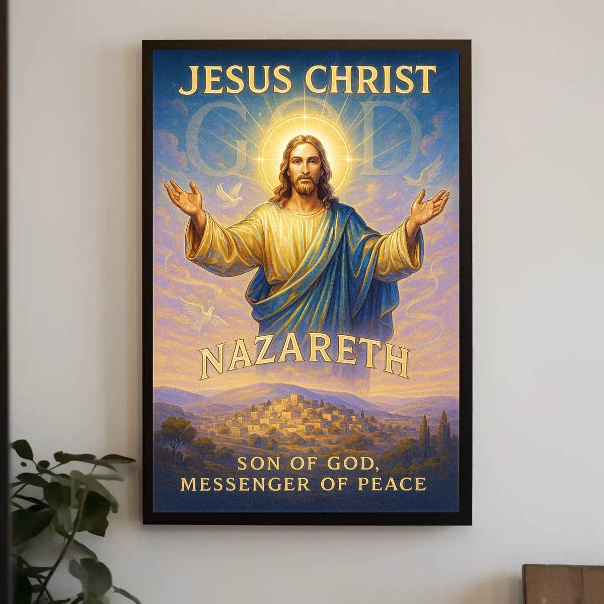 Jesus Christ Of Nazareth Poster