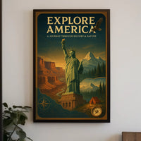 Explore America Poster