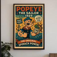 Popeye 1929 Art Poster POP-217