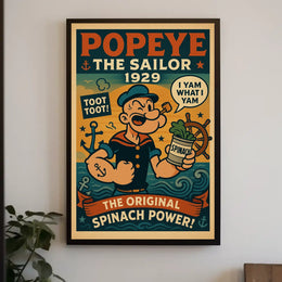Popeye 1929 Art Poster POP-217