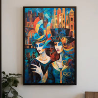 Venetian Masquerade Poster