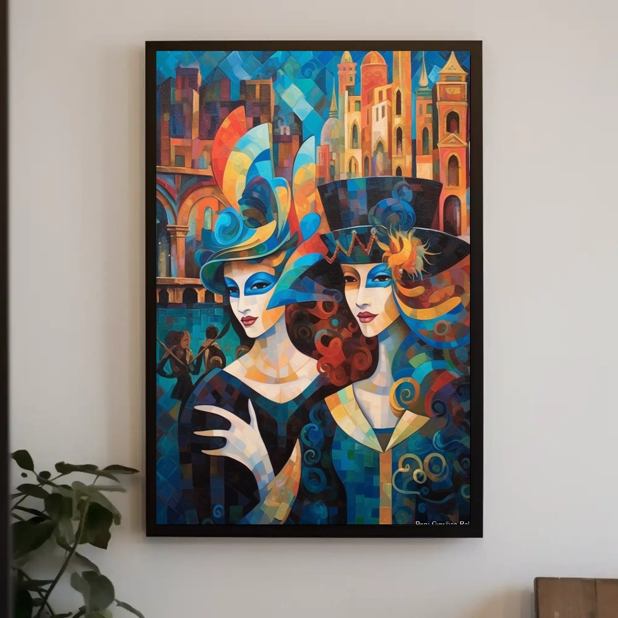 Venetian Masquerade Poster