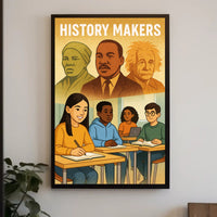 History Makers Poster PosterGoat