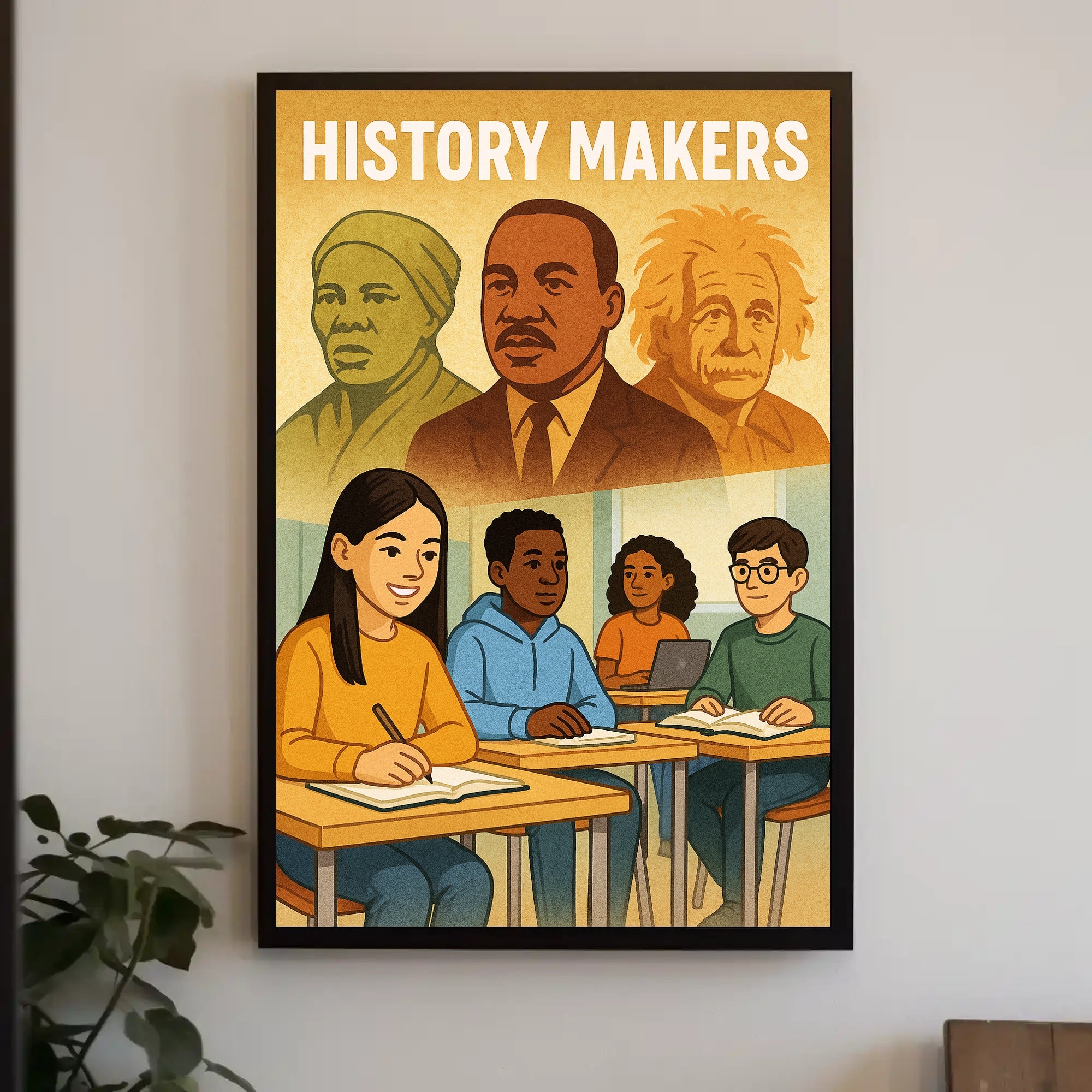 History Makers Poster PosterGoat