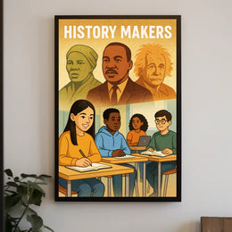 History Makers Poster PosterGoat