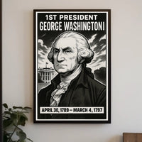 George Washington 1St President Poster
