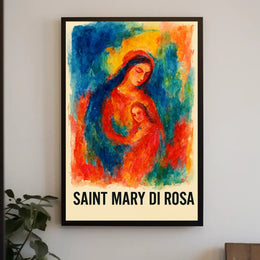 Saint Mary Di Rosa Poster