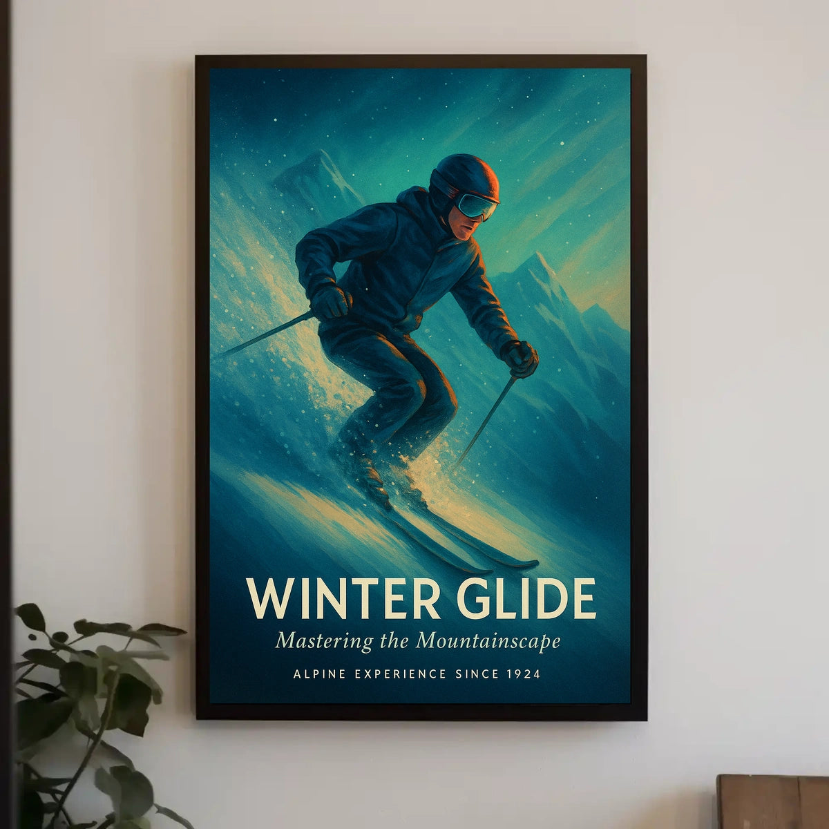 Winter Glide Poster