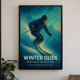 Winter Glide Poster