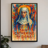 Saint Catherine Of Siena Poster