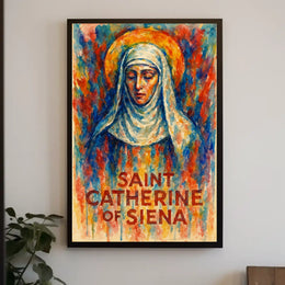 Saint Catherine Of Siena Poster