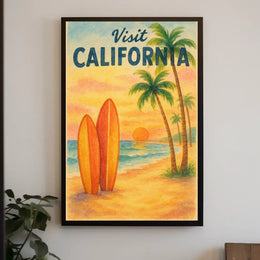 Visit California Poster