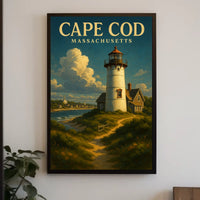 Cape Cod Serenity Coastal Wall Art Decor Lovers Poster