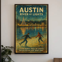 Austin River of Lights Poster