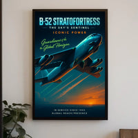 B-52 Stratofortress The Skys Sentinel Poster