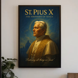St. Pius X The Shepherd of Souls Poster