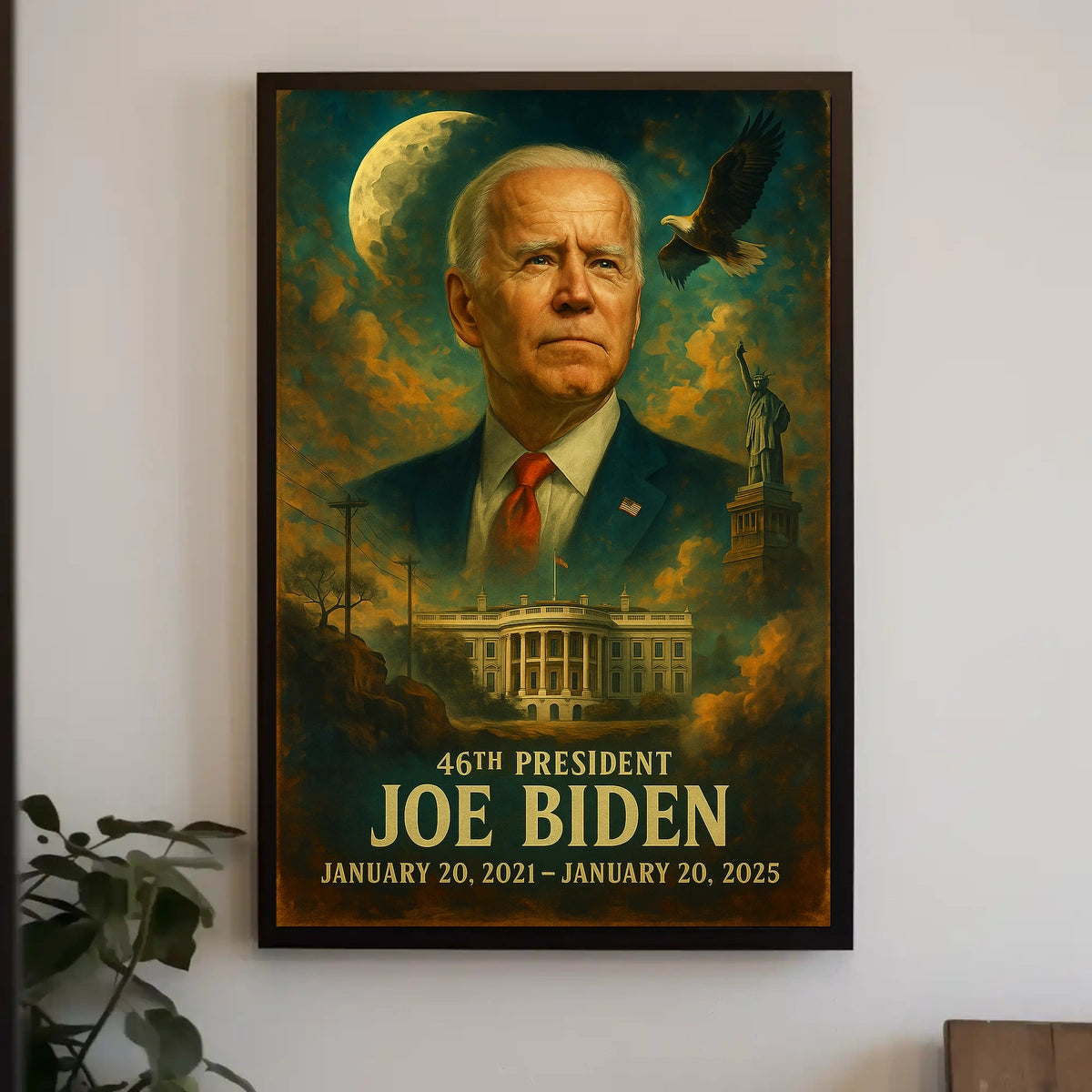 Joe Biden 46Th President Poster