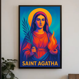 Saint Agatha Poster
