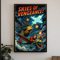 Skies of Vengeance Poster PosterGoat