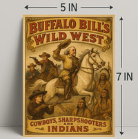Buffalo Bills Wild West Show Poster Print PosterGoat