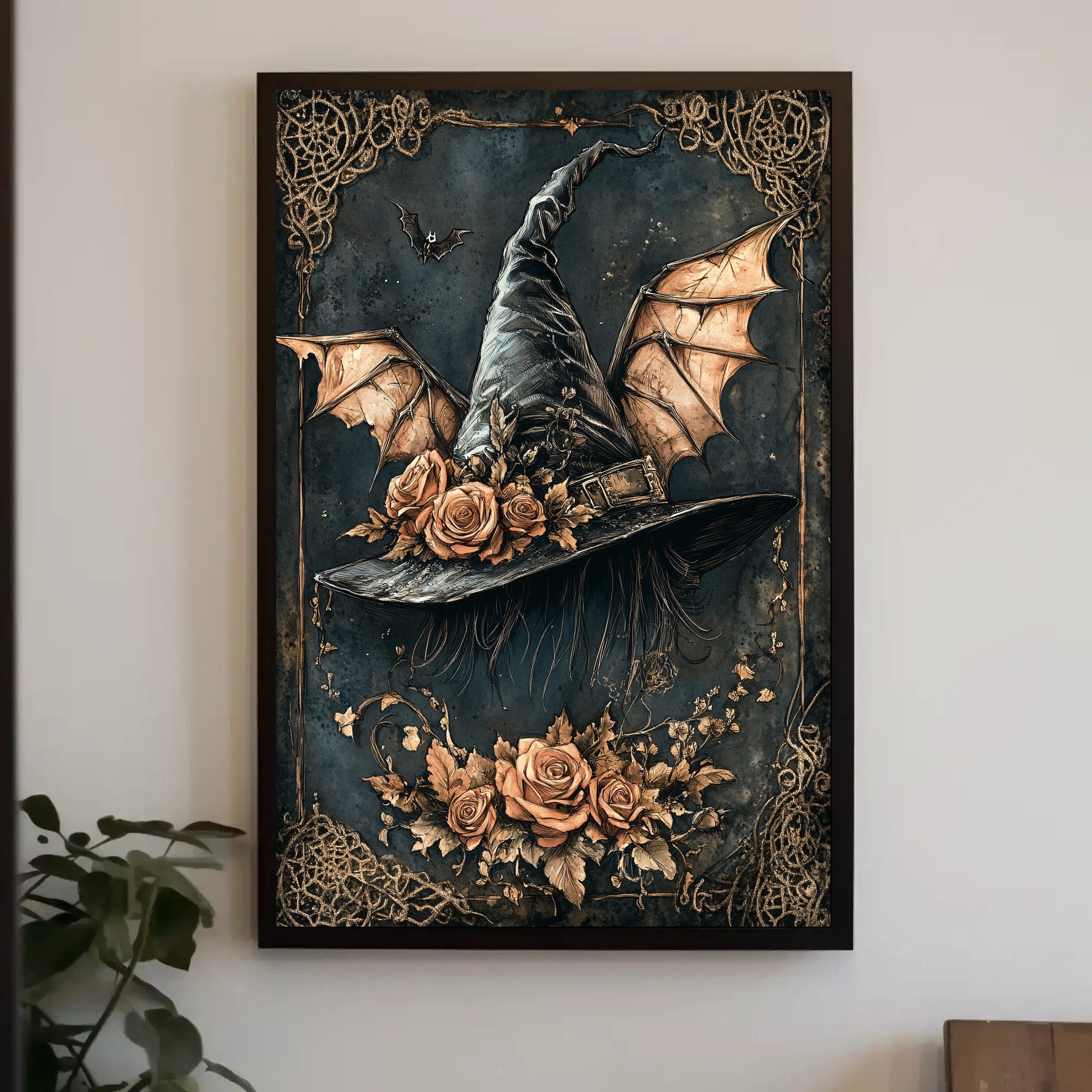 Enchanted WitchS Hat Poster