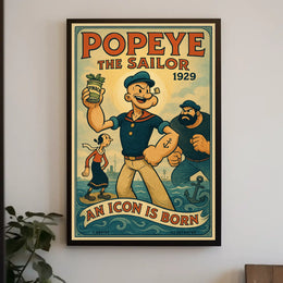 Popeye 1929 Art Poster POP-242