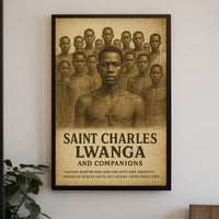Saint Charles Lwanga And Companions Poster