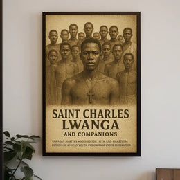 Saint Charles Lwanga And Companions Poster