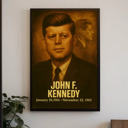 John F. Kennedy Poster