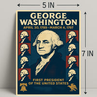 George Washington 1st President Poster PosterGoat