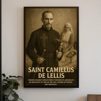 Saint Camillus De Lellis Poster