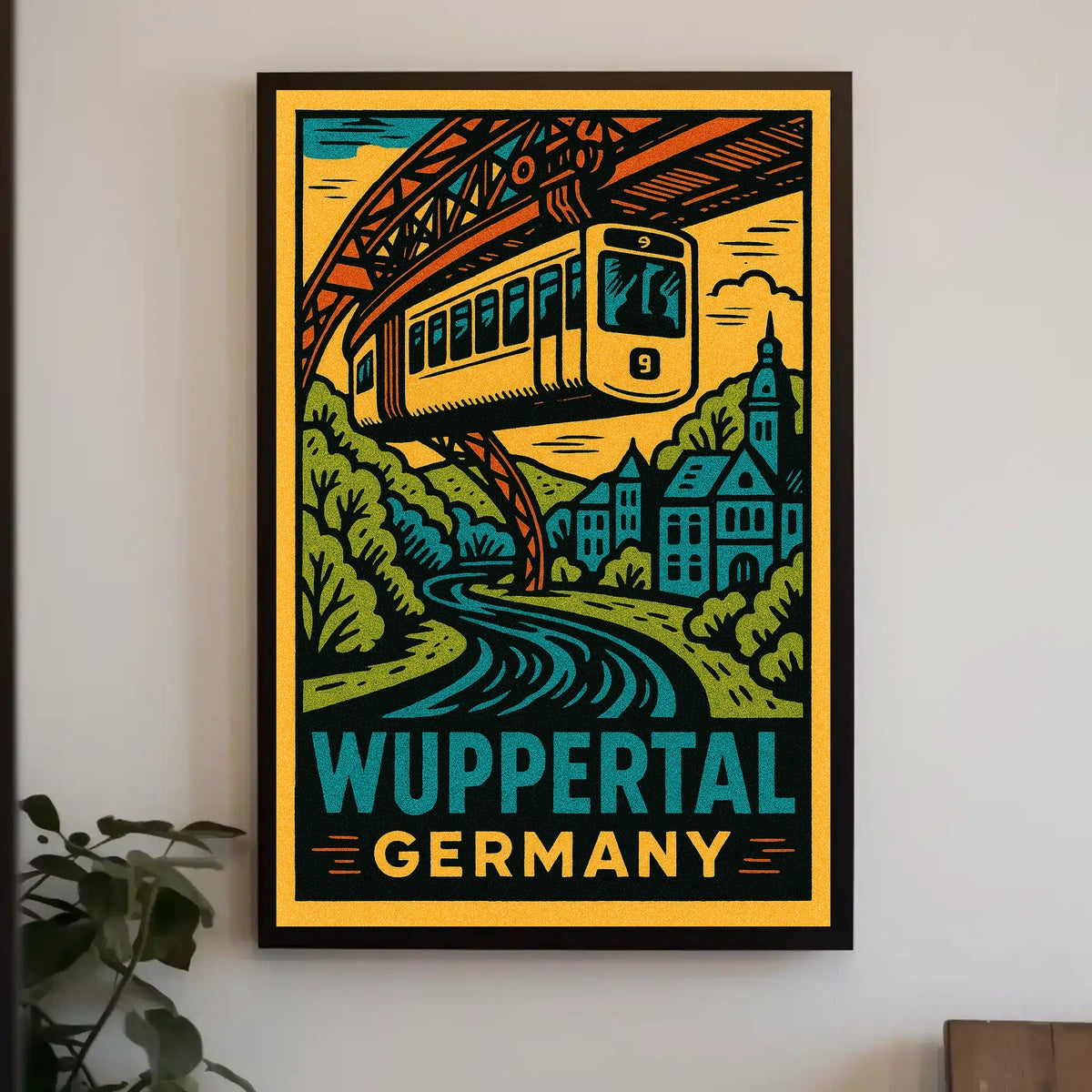 Wuppertal, Germany Poster
