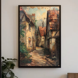 Abstract Cosmic Dreamscape Art Poster