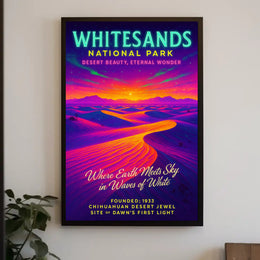 Whitesands National Park Poster PosterGoat