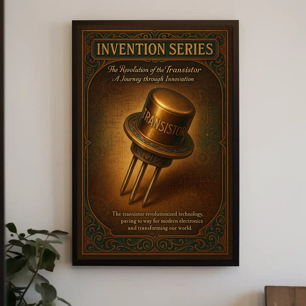 The Revolution Of The Transistor Poster