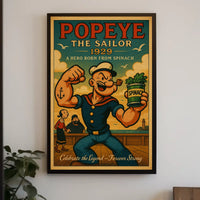 Popeye 1929 Art Poster POP-131