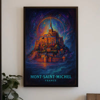 Mont-Saint-Michel France Poster