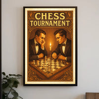 Chess Tournament Poster PosterGoat
