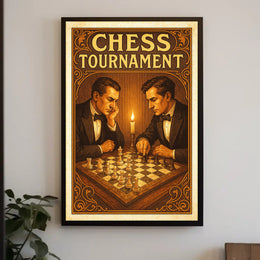 Chess Tournament Poster PosterGoat