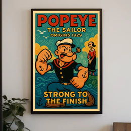 Popeye 1929 Art Poster POP-235