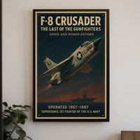 F-8 Crusader The Last of the Gunfighters Poster