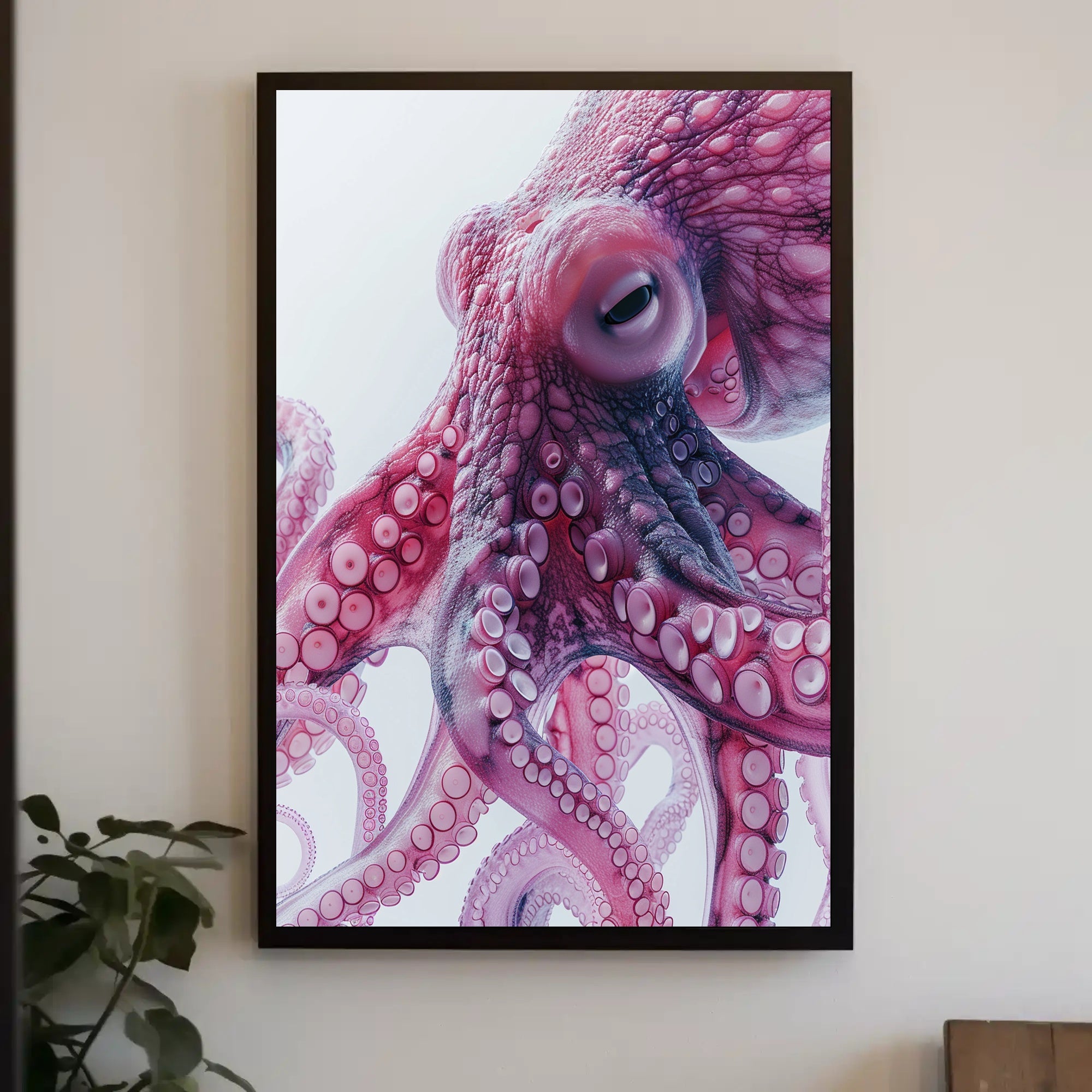 Mesmerizing Octopus Art Print Poster for Home Decor Enthusiasts PosterGoat