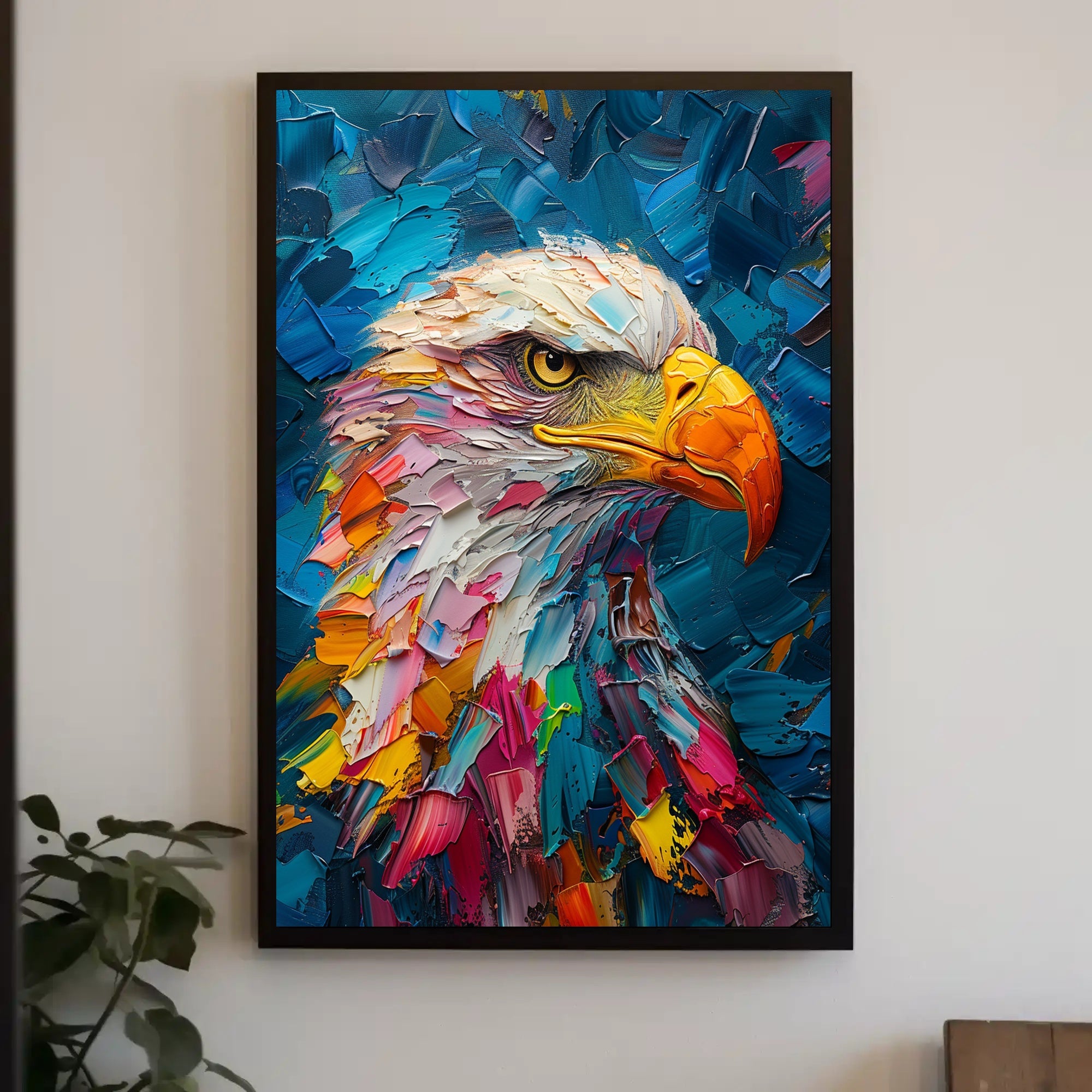 Mysterious Hooded Figure in Eerie Mist Poster PosterGoat