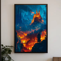 Enchanted Realms at Dusk Poster PosterGoat