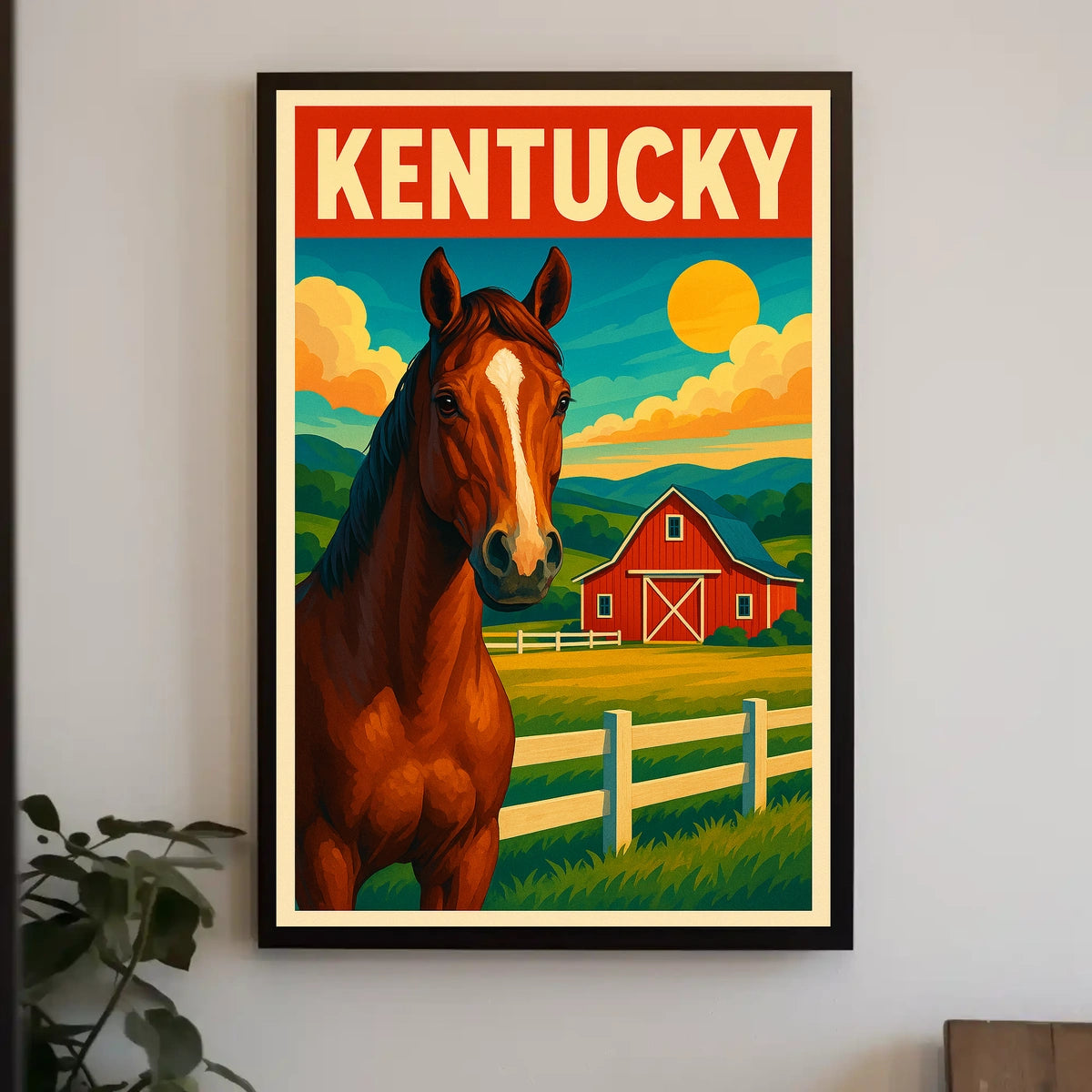 Kentucky Countryside Poster