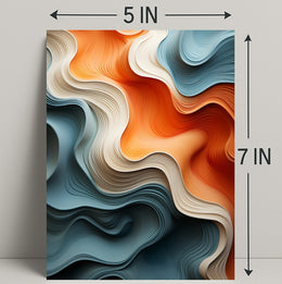 Flowing Colors Poster PosterGoat