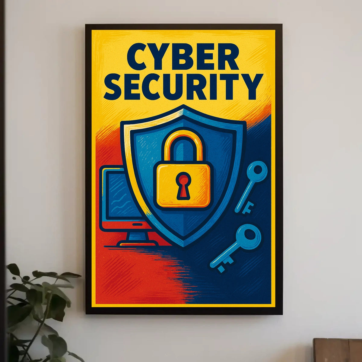 Cyber Security Awareness Poster